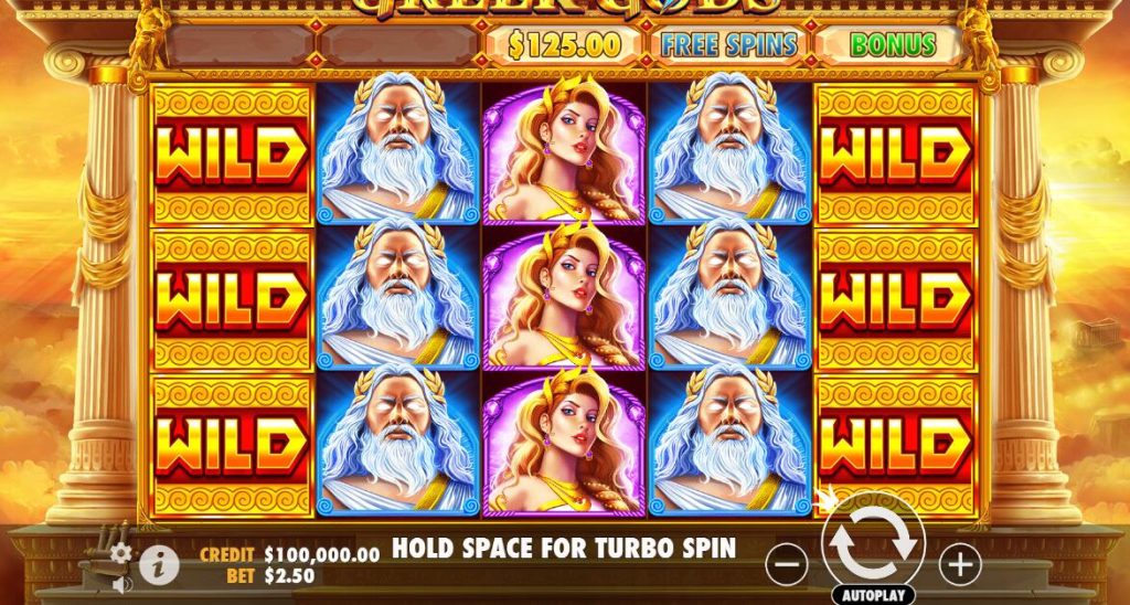 Greek Gods Slot Game