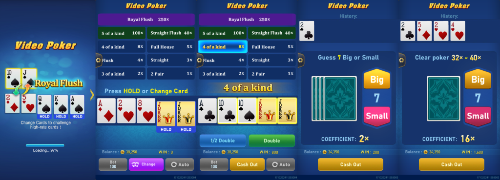 Video Poker Online Game