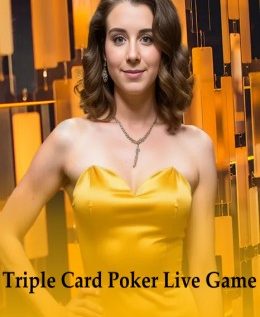 Triple Card Poker Live Game